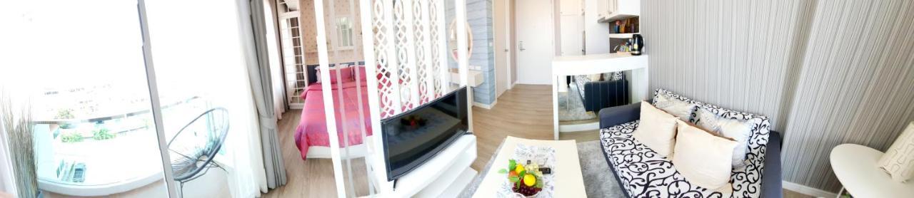 Sweet Seaview Flr6 With Toproop Pool Flr7 At The Blux Bangsaen Exterior photo