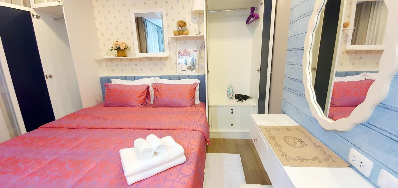 Sweet Seaview Flr6 With Toproop Pool Flr7 At The Blux Bangsaen Exterior photo